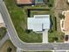 Bird's-eye view of the house and surrounding neighborhood at 308 Matisse E Cir, Nokomis, FL 34275