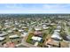 Bird's eye view of the property and surrounding neighborhood at 308 Matisse E Cir, Nokomis, FL 34275