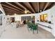 Inviting pool patio with seating area and outdoor dining at 3746 Torrey Pines Blvd, Sarasota, FL 34238
