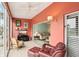 Relaxing sunroom with comfortable seating and access to living area at 404 Cerromar N Cir # 108, Venice, FL 34293