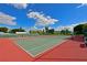 Two well-maintained tennis courts for residents' enjoyment at 4799 Independence Dr, Bradenton, FL 34210