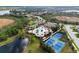 Community overview featuring pool, tennis, and lake at 491 Casalino Dr, Nokomis, FL 34275