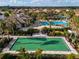 Two bocce ball courts nestled in a community setting at 491 Casalino Dr, Nokomis, FL 34275