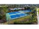Two well-maintained pickleball courts at 491 Casalino Dr, Nokomis, FL 34275