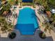 Resort-style pool with plenty of lounge chairs at 491 Casalino Dr, Nokomis, FL 34275