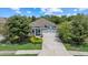 Aerial view of a single-Gathering home and neighborhood at 5307 Applegate Ct, Bradenton, FL 34211