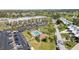 Aerial view of community, highlighting buildings and amenities at 6114 43Rd W St # 104E, Bradenton, FL 34210