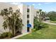 Building exterior showcasing architectural details and landscaping at 6114 43Rd W St # 104E, Bradenton, FL 34210
