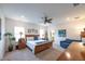 Relaxing main bedroom with ensuite access and plenty of light at 6614 162Nd E Pl, Parrish, FL 34219