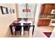 Bright dining area with table and chairs, near kitchen at 8773 Stone Harbour Loop, Bradenton, FL 34212