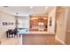 Open kitchen with a breakfast bar and lots of counter space at 8773 Stone Harbour Loop, Bradenton, FL 34212