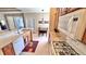 Kitchen with wood cabinets, gas range and stainless steel appliances at 8773 Stone Harbour Loop, Bradenton, FL 34212