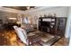 Spacious living room with hardwood floors and comfortable seating at 8773 Stone Harbour Loop, Bradenton, FL 34212