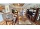 Bright living room featuring hardwood floors and neutral decor at 8773 Stone Harbour Loop, Bradenton, FL 34212
