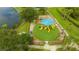 Community playground with shaded play area at 8773 Stone Harbour Loop, Bradenton, FL 34212