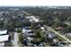 Aerial view showing home's location in a residential neighborhood near the city at 975 S Tuttle Ave, Sarasota, FL 34237