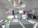 Open concept kitchen and dining area with large table at 114 Gull Dr, Anna Maria, FL 34216