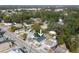 Wide aerial view of house and neighborhood at 1010 E Lake Ave, Tampa, FL 33605