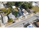 Aerial view of a house on a corner lot at 1010 E Lake Ave, Tampa, FL 33605