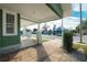 Front porch detail showcasing the house's charm at 1010 E Lake Ave, Tampa, FL 33605