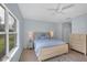 Comfortable bedroom with king-size bed and window views at 11808 Sawgrass Lake Ter, Bradenton, FL 34211