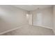 Empty bedroom featuring neutral walls and carpet at 12985 Bliss Loop, Bradenton, FL 34211