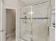 Large walk-in shower with glass enclosure at 12985 Bliss Loop, Bradenton, FL 34211