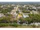 Aerial view showcasing home's location on canal at 1313 Harbor Blvd, Port Charlotte, FL 33952