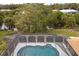 Screened-in pool with spacious deck at 1313 Harbor Blvd, Port Charlotte, FL 33952