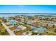 Aerial view of canal front homes and lots at 1956 Massachusetts Ave, Englewood, FL 34224