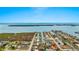 Aerial view of canal front homes and properties at 1956 Massachusetts Ave, Englewood, FL 34224