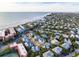 Beachfront property view showcasing home's location and neighborhood at 235 64Th St, Holmes Beach, FL 34217