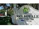 Boca Royale Golf & Country Club entrance sign at 26858 Weiskopf Dr, Englewood, FL 34223