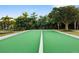 Enjoy a relaxing game of bocce ball on this well-maintained court at 275 Toscavilla Blvd, Nokomis, FL 34275