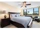 King-size bed, city views, and ample natural light at 5855 Midnight Pass Rd # 520, Sarasota, FL 34242