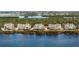 These waterfront townhomes offer tranquil water views and private balconies at 73 Tidy Island Blvd, Bradenton, FL 34210