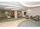 Elegant lobby with comfortable seating and modern decor at 775 Longboat Club Rd # 304, Longboat Key, FL 34228