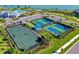 Community tennis and pickleball courts at 7872 Mainsail Ln, Sarasota, FL 34240