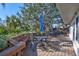 Relaxing community deck overlooking the water at 9393 Midnight Pass Rd # 704, Sarasota, FL 34242