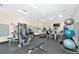 Fitness center featuring various exercise equipment at 941 Waterside Ln, Bradenton, FL 34209