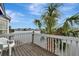 Relaxing deck with water views and palm trees at 1229 Spoonbill Landings Cir, Bradenton, FL 34209