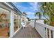 Spacious deck with water views and sliding glass doors at 1229 Spoonbill Landings Cir, Bradenton, FL 34209