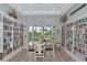 Well-lit clubhouse library with ample books and seating area at 1229 Spoonbill Landings Cir, Bradenton, FL 34209