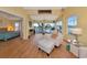 Living area with access to balcony and bedroom at 1229 Spoonbill Landings Cir, Bradenton, FL 34209