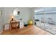 Home office with patio access and exercise ball at 1229 Spoonbill Landings Cir, Bradenton, FL 34209