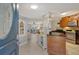 Bright and spacious entryway with view into the living area and kitchen at 1243 Siesta Bayside Dr # D, Sarasota, FL 34242
