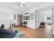 Bonus room with hardwood floors, a window, and a closet at 13408 Swiftwater Way, Bradenton, FL 34211