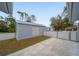 Private backyard with shed and patio area at 15026 Dania Ave, Port Charlotte, FL 33953