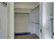 Spacious walk-in closet with double hanging rods at 1610 Cypress Point Ct, Venice, FL 34293