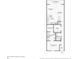 One-bedroom floor plan showcasing an open living area and a covered balcony at 1703 N Tamiami Trl # 209, Sarasota, FL 34234